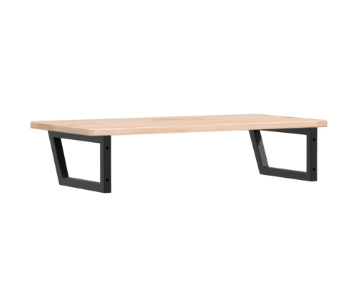 vidaXL izlietnes plaukts, stiprināms pie sienas, tērauds, ozola koks