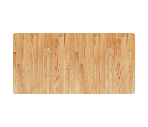 vidaXL izlietnes plaukts, stiprināms pie sienas, tērauds, ozola koks