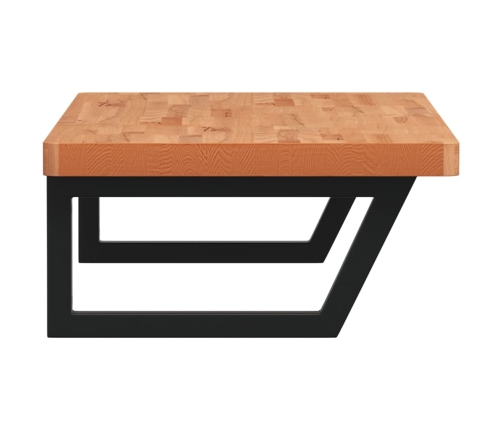 vidaXL izlietnes plaukts, stiprināms pie sienas, tērauds, dižskābardis