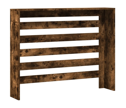 vidaXL radiatora pārsegs, ozolkoka, 104x20x82 cm, inženierijas koks