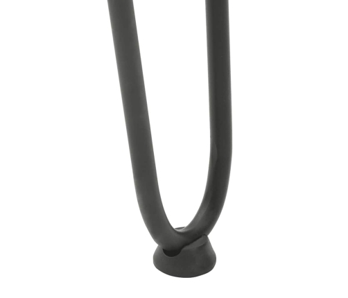 vidaXL Matu sprādzes galda kājas 4 gab. 72 cm ciets tērauds