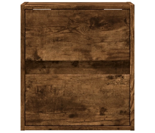 vidaXL TV plaukti ar LED lampiņām, 2 gab., ozolkoka krāsa, 41x31x45 cm