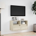 vidaXL TV galdiņi ar LED lampiņām, 2 gab., ozola krāsa, 41x31x45 cm