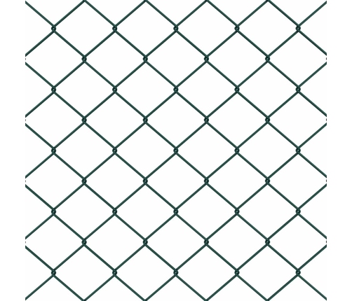 Žoga Stabu Komplekts Sudraba 25 X 0.6 M Cinkots Tērauds Vidaxl