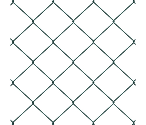 Žoga Stabu Komplekts Sudraba 25 X 0.6 M Cinkots Tērauds & Pvc Vidaxl