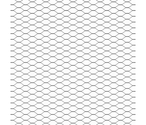 Žogs Ar Stabiem Pelēka 0.4 X 25 M Pvc Pārklāts Tērauds Vidaxl