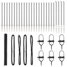 Vidaxl Hekta Siena Pelēka 1.6X50 M Tērauds,  Sienas Kājas Ar Izlādi 13 Gabali Ø32 Mm 180 Cm Cinkots Tērauds Vidaxl