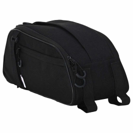 Velosipēdu Soma Pannier Rāmim 8 L Melna 38X16X16 Cm Vidaxl