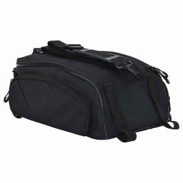 Velosipēdu Soma Pannier Statīvam 12 L Melna 38X21X16 Cm Vidaxl