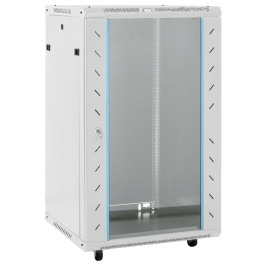 18U Servera Skapis, 19", Ip20, Pelēks, 60X60X100 Cm Vidaxl