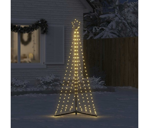 vidaXL Ziemassvētku eglītes gaismiņas, 339 LED, silti baltas, 182 cm