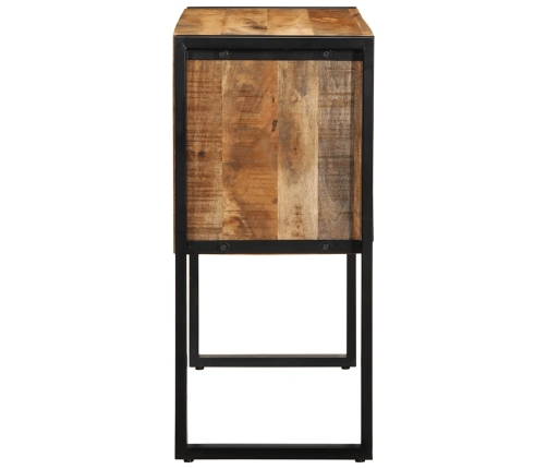 vidaXL konsoles skapis, 90x35x75 cm, neapstrādāts mango koks