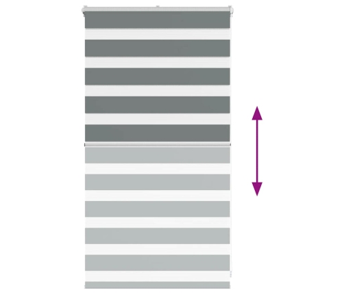 Žalūzijas Zebra 90X100 Cm Auduma Platums 85,9 Cm Poliesters Vidaxl