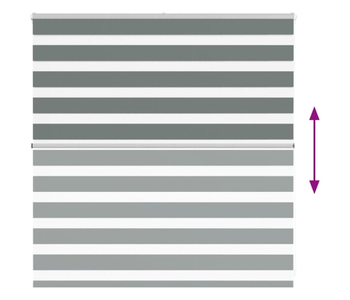 Žalūzijas Zebra 140X100 Cm Auduma Platums 135,9 Cm Poliesters Vidaxl