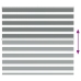 Žalūzijas Zebra 160X100 Cm Auduma Platums 155,9 Cm Poliesters Vidaxl