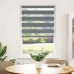Žalūzijas Zebra 80X150 Cm Auduma Platums 75,9 Cm Poliesters Vidaxl