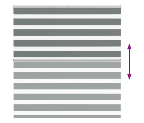 Žalūzijas Zebra 145X150 Cm Auduma Platums 140,9 Cm Poliesters Vidaxl