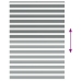 Žalūzijas Zebra 165X200 Cm Auduma Platums 160,9 Cm Poliesters Vidaxl