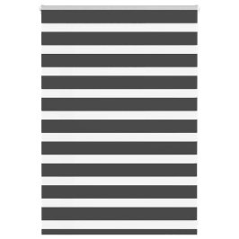 Žalūzijas Zebra 100X100 Cm Auduma Platums 95,9 Cm Poliesters Vidaxl