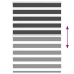 Žalūzijas Zebra 100X100 Cm Auduma Platums 95,9 Cm Poliesters Vidaxl