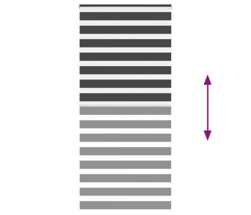 Žalūzijas Zebra 95X230 Cm Auduma Platums 90,9 Cm Poliesters Vidaxl