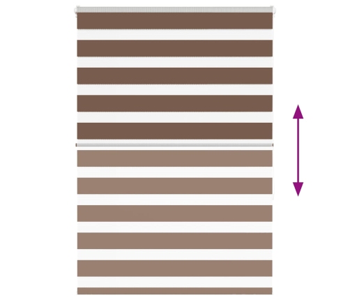 Žalūzijas Zebra 95X150 Cm Auduma Platums 90,9 Cm Poliesters Vidaxl