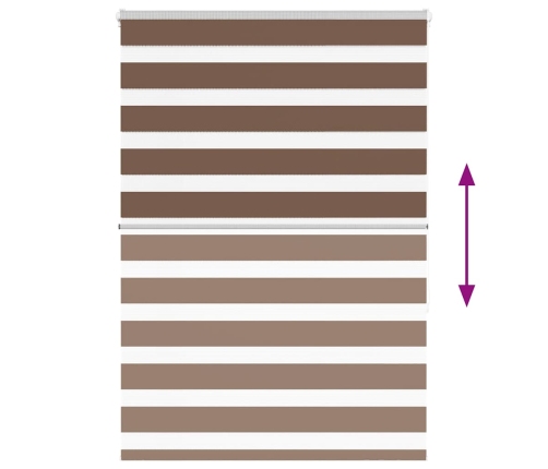 Žalūzijas Zebra 100X150 Cm Auduma Platums 95,9 Cm Poliesters Vidaxl