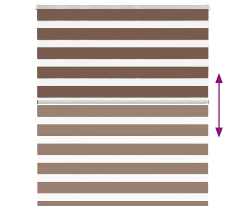 Žalūzijas Zebra 120X150 Cm Auduma Platums 115,9 Cm Poliesters Vidaxl