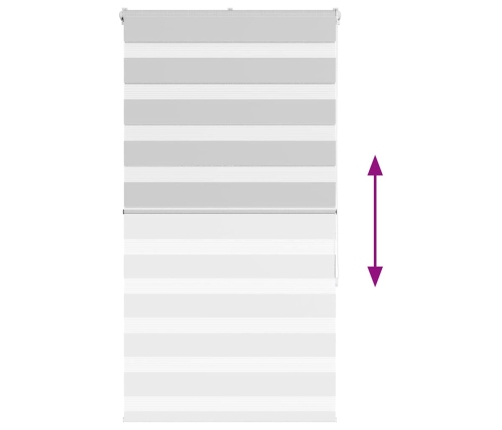 Žalūzijas Zebra 85X150 Cm Auduma Platums 80,9 Cm Poliesters Vidaxl