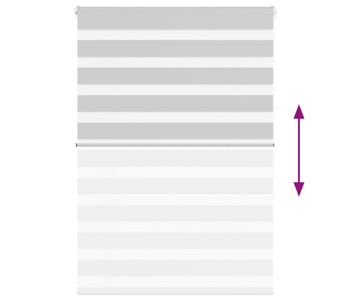 Žalūzijas Zebra 100X150 Cm Auduma Platums 95,9 Cm Poliesters Vidaxl