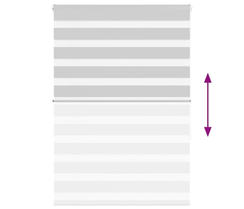 Žalūzijas Zebra 105X150 Cm Auduma Platums 100,9 Cm Poliesters Vidaxl