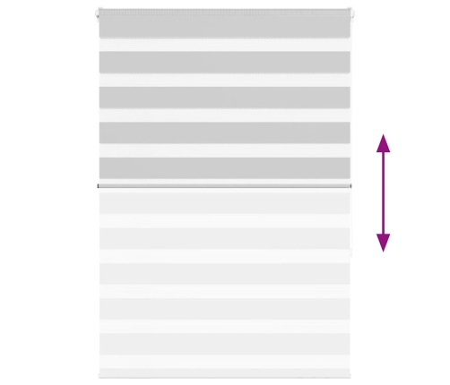 Žalūzijas Zebra 110X150 Cm Auduma Platums 105,9 Cm Poliesters Vidaxl