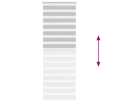 Žalūzijas Zebra 85X200 Cm Auduma Platums 80,9 Cm Poliesters Vidaxl