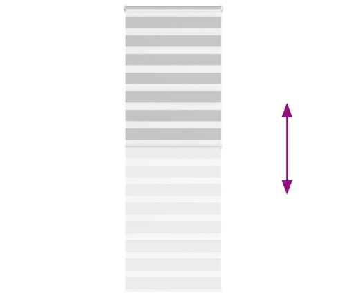 Žalūzijas Zebra 90X200 Cm Auduma Platums 85,9 Cm Poliesters Vidaxl