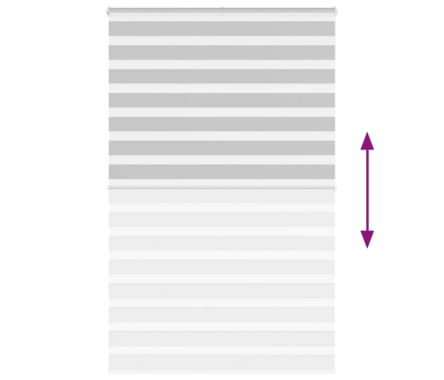 Žalūzijas Zebra 150X200 Cm Auduma Platums 145,9 Cm Poliesters Vidaxl