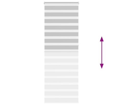 Žalūzijas Zebra 90X230 Cm Auduma Platums 85,9 Cm Poliesters Vidaxl