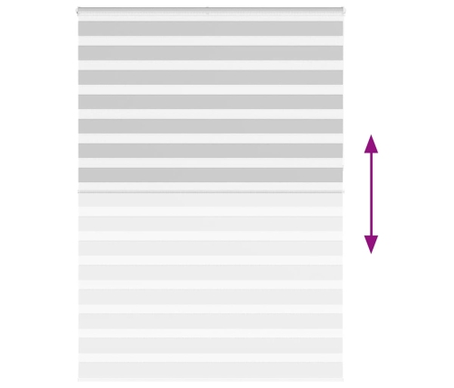 Žalūzijas Zebra 160X230 Cm Auduma Platums 155,9 Cm Poliesters Vidaxl