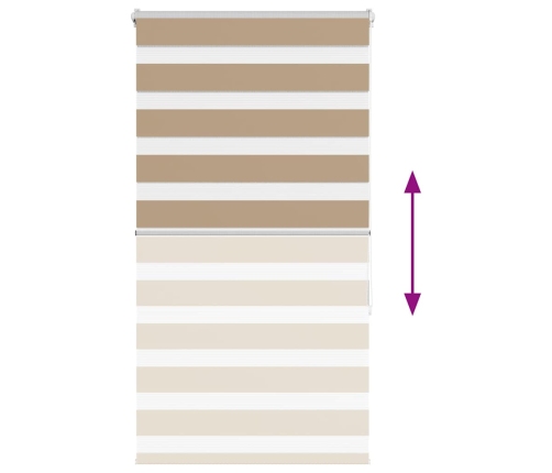 Žalūzijas Zebra 75X150 Cm Auduma Platums 70,9 Cm Poliesters Vidaxl