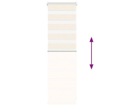 Žalūzijas Zebra 40X100 Cm Auduma Platums 35,9 Cm Poliesters Vidaxl