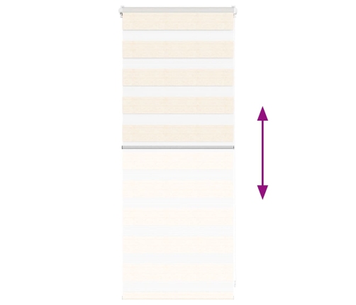 Žalūzijas Zebra 60X100 Cm Auduma Platums 55,9 Cm Poliesters Vidaxl