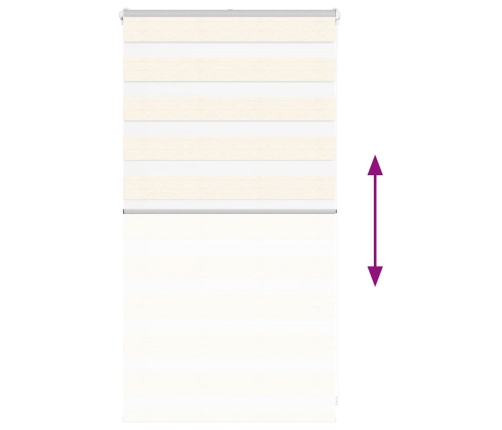 Žalūzijas Zebra 85X100 Cm Auduma Platums 80,9 Cm Poliesters Vidaxl