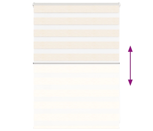 Žalūzijas Zebra 95X100 Cm Auduma Platums 90,9 Cm Poliesters Vidaxl