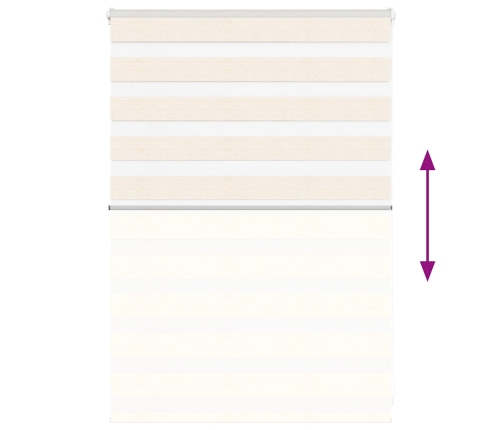 Žalūzijas Zebra 105X100 Cm Auduma Platums 100,9 Cm Poliesters Vidaxl
