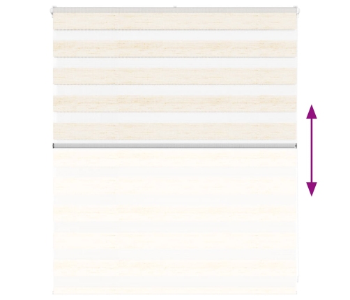 Žalūzijas Zebra 120X100 Cm Auduma Platums 115,9 Cm Poliesters Vidaxl