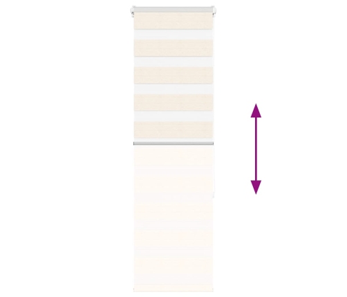Žalūzijas Zebra 45X150 Cm Auduma Platums 40,9 Cm Poliesters Vidaxl