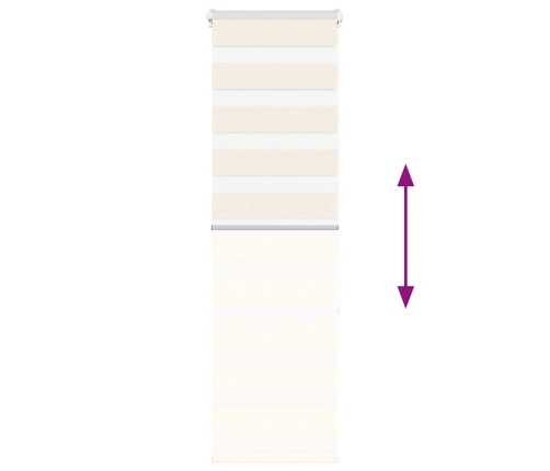 Žalūzijas Zebra 50X150 Cm Auduma Platums 45,9 Cm Poliesters Vidaxl