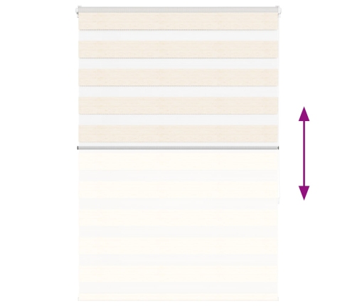 Žalūzijas Zebra 115X150 Cm Auduma Platums 110,9 Cm Poliesters Vidaxl