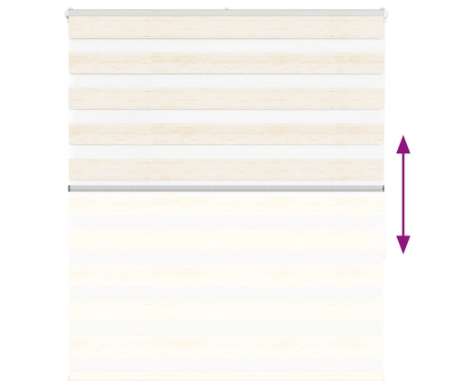 Žalūzijas Zebra 135X150 Cm Auduma Platums 130,9 Cm Poliesters Vidaxl