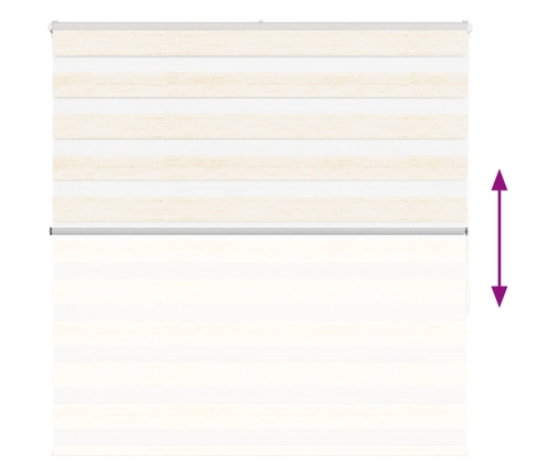 Žalūzijas Zebra 140X150 Cm Auduma Platums 135,9 Cm Poliesters Vidaxl