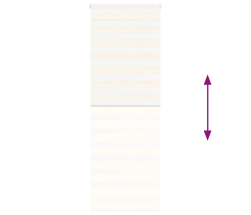Žalūzijas Zebra 75X200 Cm Auduma Platums 70,9 Cm Poliesters Vidaxl